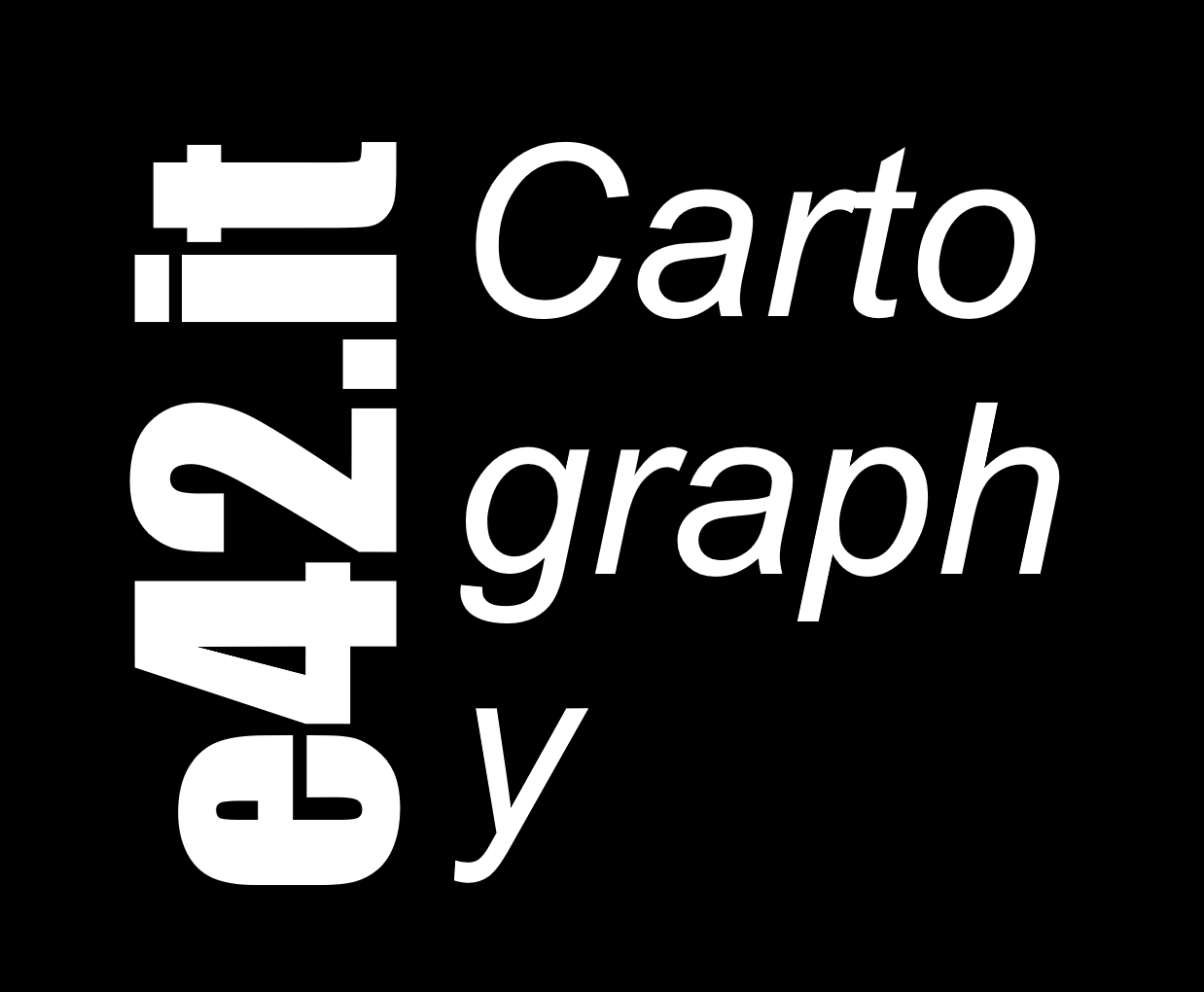 e42it logo cartography